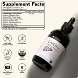 Blisque – Organic Liver Support Complex Supplement to Detox, Cleanse, and Repair The Liver | Doctor-Approved | Natural Ingredients | Milk Thistle and Dandelion Root | 4 Ounce | 118 Servings