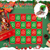 Puzzle Advent Calendar 2024 Christmas for Adult Kids,1008 Pieces Santa Workshop Jigsaw Puzzle,24 Days Christmas Countdown Advent Calendar Puzzle Home Decor Gifts for Teens Boys Girls,27.6 in x 19.7 in