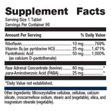 Metagenics Adrenogen - Adrenal Health Support - Raw Adrenal Complex - Aid in Hormone Balance* - with B Vitamins & PABA - Guaranteed Raw - Non-GMO - Gluten-Free - 90 Tablets