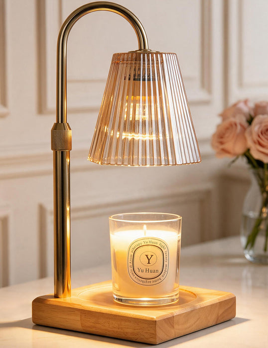 Allanmen Candle Warmer Lamp Gold, Home Decor, Brithday Gifts for Women Mom