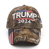 Donald Trump Hat 2024 MAGA Keep America Great Take America Back Camo Hat Adjustable Baseball Cap Hat (Camo)