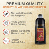 COSMTEK MEIDU Hair Color Shampoo Brown Hair Dye Shampoo for Women & Men 3 in 1- Coloring Shampoo in Minutes 500ML…