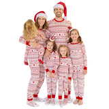 The Children's Place Group 1-Family Matching, Christmas Pajama Sets, Cotton, Fairsile-Red