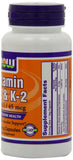 Vitamin D-3 & K-2 120 VegiCaps (Pack of 2)