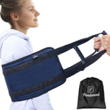 Transfer Sling Senior Home Care, Lift Assist Belt Device For Elderly With Gait Support Transfer Board, Wheelchair Body Lift Mobility Aid For Patients, Nursing Equipment For Bedridden, Disabled, and Rehabilitation 35"