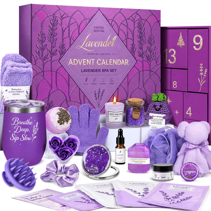 Advent Calendar 2026 Adult Women - 24 Days of Spa Christmas Countdown Gifts