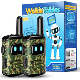 Toys for 3-8 Year Old Boys: comedyfun Mini Robots Walkies Talkies 2 Pack Halloween Christmas Birthday Gifts for 3 4 5 6-8 Year Old Boys Toys for 5 6 7 8-10 Year Old Boy Adventure Game Hiking Camping