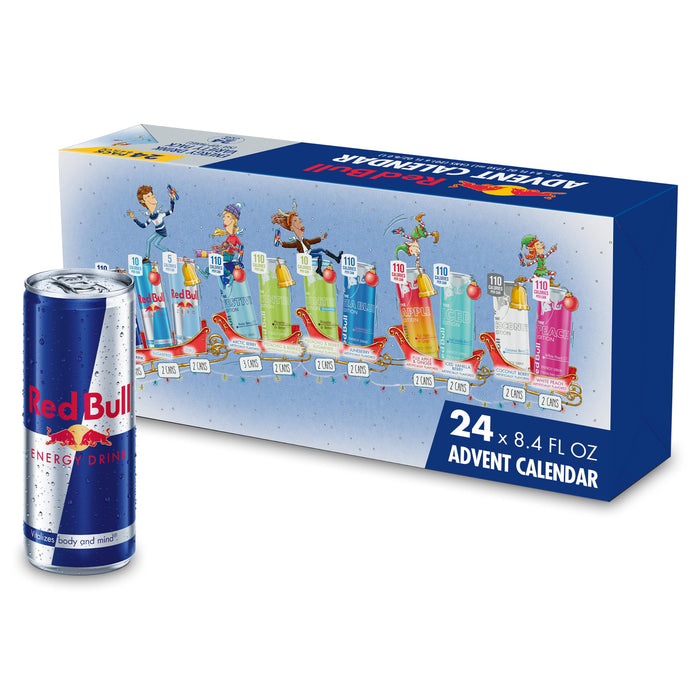 Red Bull Energy Drink Variety Advent Calendar Pack