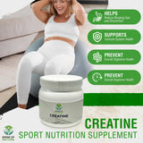 Sense of Nature Creatine Monohydrate Powder 90 Servings - 5g (5000mg) of Micronized Creatine Powder per Serving, Creatine Pre Workout, Creatine for Building Muscle, Creatine Monohydrate 450g(1.0lbs)