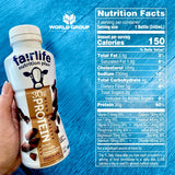 (Pack of 12) Fairlife Nutrition Plan, High Protein Chocolate Shakes 11.5 Fl.o.z | Fairlife Protein Shakes 30g of Protein by World Group Packing Solutions