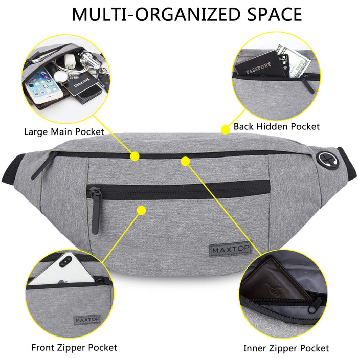 Crossbody bags for Women Travel Essentials Fanny Packs Men Cross Body Belt Bag Christmas Gifts Enjoy Festival Sports Yoga Workout Running Casual Waist Pack Carrying All Size Phones