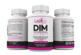DIM Complex 150mg Hormonal Support Menopause Relief Supplement for Hot Flashes & Hormonal Acne Relief Bioperine, Broccoli & Calcium Estrogen Metabolism Balancing Pills for Women 60 Capsules by LadyMe