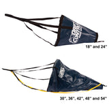 LINDY Drift Control Drift Sock Boat Bag Parachute Drift Anchor for Fishing Boat, Fisherman Series, 36"