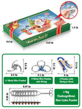 Brain Teaser Puzzle Advent Calendar 2024 - Christmas Gifts for Kids - Brain Teaser Countdown to Christmas for Teens Boys - Calendar Decoration Gift Box with 24 Pcs Metal Wire Puzzle for Adults Girls