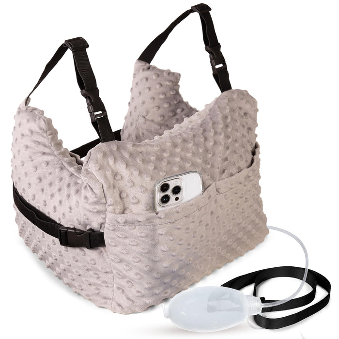 MOYOAMA Post Mastectomy Pillow - Post Surgery Pillow for Car, Breast Reduction & Augmentation Patients, Breast Pillow After Heart Surgery Pillow, Mastectomy Recovery Must Haves, Post Surgery Gift