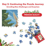 Jigsaw Puzzle Advent Calendar 2024 Nativity-1008 Pieces Jigsaw Puzzle for Adult Kids, 24 Days Countdown Calendar, The Birth of Jesus, Family Game Puzzle, Idea for Teens, 27.6"X 19.7"