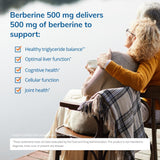 Euromedica Berberine 500 mg - 60 Capsules - Indian Barberry - Metabolic Support - Non-GMO, Vegan - 60 Servings