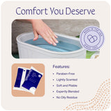 Therabath Paraffin Wax Refill - Thermotherapy - For Hands, Feet, Body - Deeply Hydrates - Made in USA, 6 lb. Clean