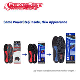 PowerStep Insoles, ComfortLast, Maximum Cushioning and Conforming Foam, Shock Absorbing Gel Inserts For Women and Men