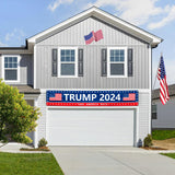 Donald Trump 2024 Banner 120" x 20" Decorations Take America Back Blue Red Star America Yard Sign Flag Outdoor Decorations Garden Banner Sign Yard Advertising Hanging Decor (2024 Trump)