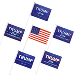 Donald Trump 2024 Flag,Take America Back Flag,Save America Again Flag,Small Mini Hand Held Stick US USA Trump President Flags Banner,Parades,Election Day Celebration Event(30 PACK)