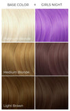 ARCTIC FOX Vegan and Cruelty-Free Semi-Permanent Hair Color Dye (8 Fl Oz, GIRLS NIGHT)