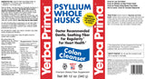 Yerba Prima Psyllium Whole Husks, Colon Cleanser 12 oz (Pack of 2) - All Natural Dietary Fiber, Pure Premium Psyllium, Lab-Tested Non-GMO, Gluten-Free Fiber, Made in The USA