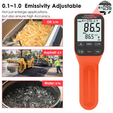 Digital Infrared Thermometer Gun 30:1, BTMETER Dual Laser IR Temperature Gauge BT-1600APP Measure High Temp -58℉ to 2912℉ with Data Logging for HVAC Kiln Forge Oven Pizza Cooking(Not for Human)