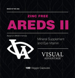 Zinc Free AREDS 2 for Eye Health - 3 Month Supply - Based on The Areds II Study but Without Zinc