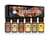 P&J Trading Fragrance Oil Cookies & Cakes Set | Candle Scents for Candle Making, Freshie Scents, Soap Making Supplies, Diffuser Oil Scents