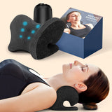 Neck and Shoulder Relaxer with Magnetic Therapy Pillowcase, Neck Stretcher Chiropractic Pillows for Pain Relief, Cervical Traction Device for Relieve TMJ Headache Muscle Tension Spine Alignment