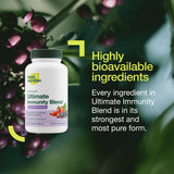 Vitamin C + Elderberry Chewables - Immunity Blend - VIT C 1500mg, Elderberry 600mg, Rose HIPS 600mg and Zinc 30mg - Vegan, Non GMO - 90 Chewable Tablets in Berry Flavor