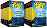 Cerama Bryte 10 x 5 Pack Cleaning Pads Cooktop and Stove Top Cleaner for Glass - Ceramic Surfaces, 50 Count