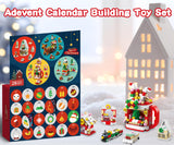 QIFUN 6 In 1 Building Blocks - Advent Calendar 2024 Including 24 Christmas Theme Toys for Boys Girls Christmas Countdown Calendar Stocking Stuffer Christmas Gifts for Kids Adult (1099 PCS)