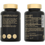 Maca Root 5000mg - Maca Root Capsules for Women & Men - High Potency Herbal Booster - Black & Yellow Macca Root Powder Extract - 180 Maca Tablets 6-Month Supply - British Made High Strength Supplement