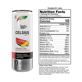 CELSIUS Sparkling Watermelon Lemonade, Functional Essential Energy Drink 12 Fl Oz (Pack of 12)