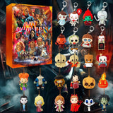 Halloween Advent Calendar 2024 Halloween Horror Figures Advent Calendar Contains 24 Gifts Halloween Thanksgiving Horror Figures Advent Calendar Doll Figures Gift for Kids