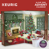 Keurig Advent Calendar Variety Pack, Single Serve K-Cup Pods, 24 Count