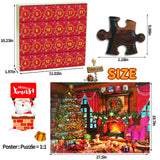 Bestbase Christmas Puppies Advent Calendar 2024 Jigsaw Puzzle - 24 Boxes Packing 1008 Pieces Holiday Puzzle for Adults and Kids, Christmas Countdown Puzzles Gift Decorations 27.5inx19.7in