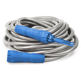 BERNINI Pro Series Metal Garden Hose 50 Ft Super Flexible Garden Hose