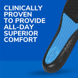 Dr. Scholl's Work Insoles (Pack) // All-Day Shock Absorption and Reinforced Arch Support That Fits in Work Boots and More (for Men's 8-14, Also Available for Women's 6-10) 1 Pair (Pack of 2) 2 Count