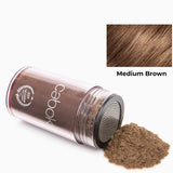 Caboki All-Natural Hair Building Fiber. Make Thin Hair Look 10X Fuller Instantly. Eliminate the Appearance of Bald Spot and Thinning Hair (30G, 90-Day Supply). Medium Brown