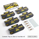 HOY HOY Trap A Roach For Home Bait Glue/Sticky Pest Control Roach Killer 5 traps