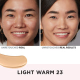 IT Cosmetics Light Warm Foundation with Hyaluronic Acid - Hydrating, Minimizes Pores, Natural Radiant Finish