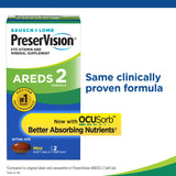PreserVision AREDS 2 Eye Vitamin & Mineral Supplement, Contains Lutein, Vitamin C, Zeaxanthin, Zinc & Vitamin E - 210 Softgels (Packaging May Vary)