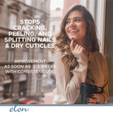 Elon Lanolin-Rich Nail Conditioner, Strengthens Nails & Protects Cuticles, Recommended by Dermatologists & Podiatrists (7.5 g.)