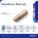 Pure Encapsulations Hawthorn Extract | Crataegus Oxyacantha Hypoallergenic Supplement for Cardiovascular System Support | 120 Capsules