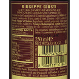 Giuseppe Giusti Riccardo Balsamic Vinegar, Product of Italy - Aged 12 Years - Simfonia Without Pourer, IGP Certified 8.45fl.oz / 250ml