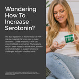 BRAINMD Dr Amen Serotonin Mood Support - 120 Capsules - Supports Healthy Serotonin Balance - Gluten Free - 30 Servings
