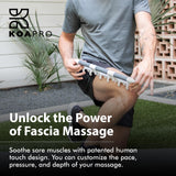 KOAPRO Large Fascia Massage Tool, Myofascial Release Tool, Manual Trigger Point & Deep Tissue Massager, Holistic Fascia Health & Cellulite Massager Tool, Legs, Back, Full Body Massage Stick